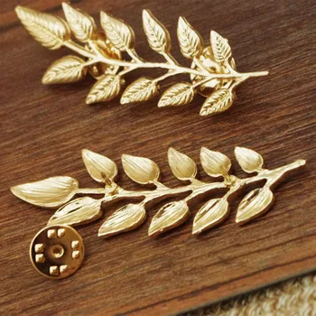LNRRABC Módne 1 Párov Žien Lady Nový Príchod Nádherné Leaf Golier Pin Tvorivé Tričko Brošňa Šperky