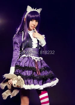 LOL Gothic Lolita Annie Uniforme, Slúžka Oblečenie Anime Cosplay Kostýmy