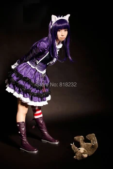 LOL Gothic Lolita Annie Uniforme, Slúžka Oblečenie Anime Cosplay Kostýmy