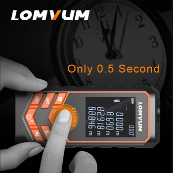 LOMVUM Auto Level Laser Rozsah Finder 40-120 M Vizuálny Uhol Priemyselná ochrana Multifunkčné Merač Vzdialenosti Nočné Videnie Nástroj