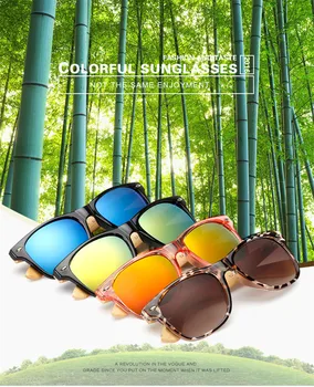 LongKeeper Dizajn Značky Bambusu Nohy slnečné Okuliare Mužov Drevené Okuliare Ženy Pôvodné Drevené Slnečné Okuliare 2016 Hot LKP1501