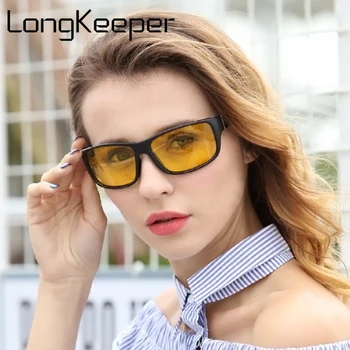 LongKeeper Značky 2018 Klasické Dizajnér Mužov Polarizované Ženy slnečné Okuliare Námestie Slnečné Okuliare, dioptrické Okuliare gafas de sol Pre Mužov