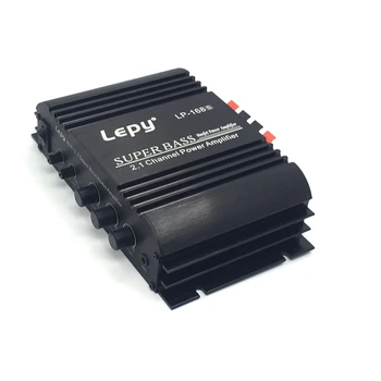 LP-168s 2.1 12 v power zosilňovač s ťažkými basy úprava 40 W*2+68W s usb výstup