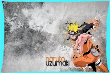 LU Obdĺžnik na Zips Klasické Módne Vlastný Vankúš Anime Naruto obojstranné Výtlačky Vankúš Odolné Vankúš#P0206