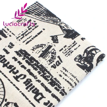 Lucia Remesiel 50*50 cm Multi typy možnosti Retro tlač bavlna plátené textilné Patchwork HOBBY dekorácie 20020047(50*50D1)