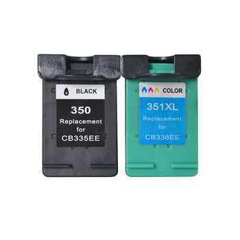 LuoCai Kompatibilné atramentové kazety Pre HP350 Pre HP 350 351 Photosmart C4480 C4483 C4380 4480 Deskjet D4200 D4260 D4263 tlačiareň