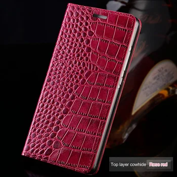 Luxusné Originálne Kožené puzdro Pre iPhone 8 Plus flip prípade Krokodíla textúru Pre iPhone 6 6 7 8 Plus X silikónové mäkké kryt telefónu