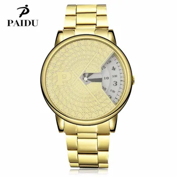 Luxusné Paidu Sledovať Špeciálny Dizajn Plné Oceľové Hodinky Módne Luxusné Elegantné Dámske Náramkové hodinky Muž Hodiny Quartz vysokej relojes