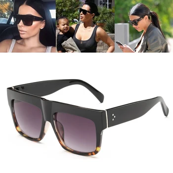 Luxusné Značky Dizajnér Kim Kardashian Tuku Top Okuliare Ženy Retro Odtiene Slnečné Okuliare pre Mužov Gafas Oculos De Sol Feminino M092