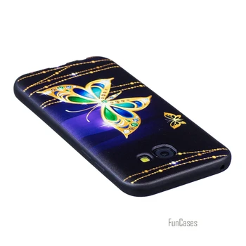 Luxusný 3D Maľované PU kože Flip puzdro Pre Samsung S8 Plus S6 Okraji S7 S5 Kravy obal Pre Samsung Galaxy J3 J5 2017 J7 A5 A3 2016