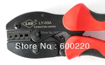 LY-03A úspory Energie ratchet kliešte plier pre kliešte otvoriť barel terminály 0.1-2.5mm2,kliešte nástroj,crimper,ručné náradie