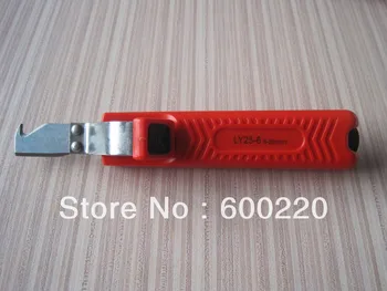 LY25-6 kábel striptérka drôt stripping nástroj na odizolovanie káblov s priemerom 8-28mm