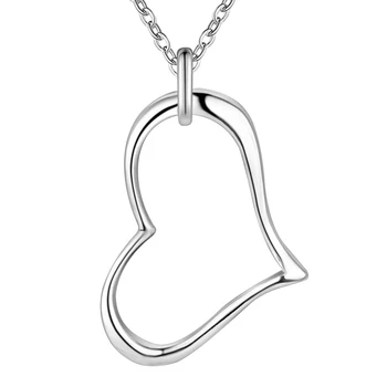 Láska srdce beautfiul striebra, pozlátený Náhrdelník Nové Predaj strieborné náhrdelníky & prívesky /GBRRQUMU TRDEWTWK