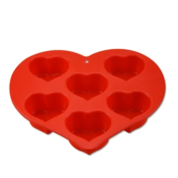 Láska Srdcia Tvar Kvalitnej Potravín Silikónové Tortu/Jelly/Puding/Čokoláda, Formy/Muffin Cupcake Tortu Nástroje D751