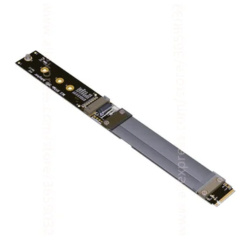 M. 2 NVMe SSD (Solid State Drive) Predlžovací Kábel Stúpačky karty podpora M2 M kľúč PCI-E 3.0 x4 4 pcie 4x Plná Rýchlosť PDO 32 G/bps R44SF