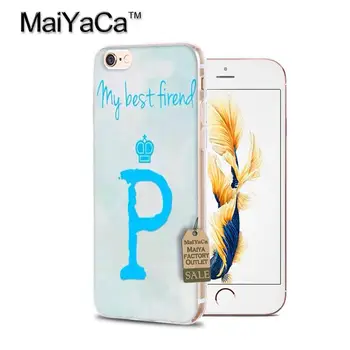 MaiYaCa Charakter Najlepší Priateľ bff dievčatá chlapci Transparentné TPU Soft Telefón Prípade Príslušenstvo Kryt Na iphone 4s, 5s 6s 7 plus prípade