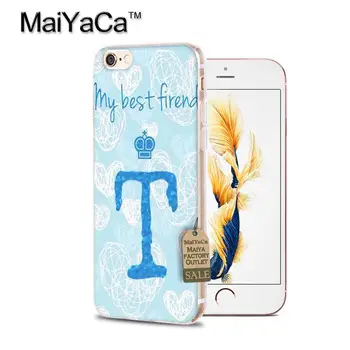 MaiYaCa Charakter Najlepší Priateľ bff dievčatá chlapci Transparentné TPU Soft Telefón Prípade Príslušenstvo Kryt Na iphone 4s, 5s 6s 7 plus prípade