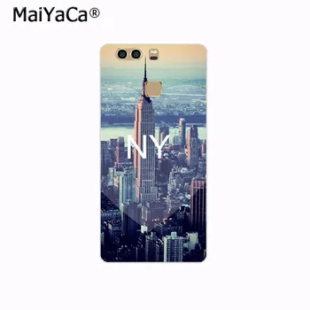 MaiYaCa NYC NEW YORK city krajiny telefón prípade kryt na Huawei p6 p7 p8 P9 p10 plus prípade coque pre xiao červené mi 2 poznámka 2 veci
