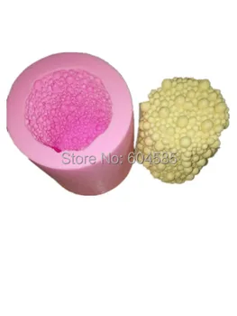 Malé Bubliny sviečka formy ručne vyrábané mydlo silikónové formy Sugarcraft FM268