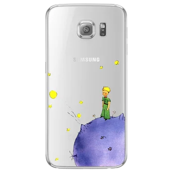 Malý Princ zemi tpu Pre Samsung Galaxy S5 S6 S7 Okraji S8 S9 Plus A3 A5 J1 J2 J3 J5 J7 2016 2017 2018 Poznámka 8 Prime Prípade