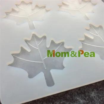 Mama&Pea CX086 Vysokej Kvality Javorový List Tvarované Silikónové Formy Čokoláda formy Cake Decoration