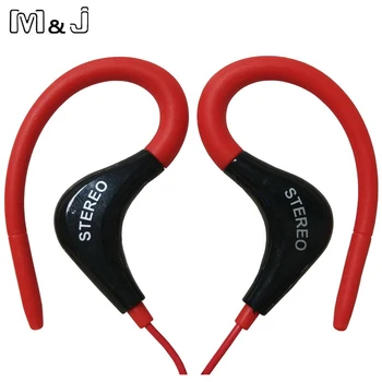 M&J Veľkoobchod 3,5 mm športové Slúchadlá Slúchadlá Slúchadlá s Mikrofónom Pre iPhone Samsung Xiao MP3, kvalitné Basy Pre Beh