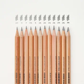 Marco 3001-12TN Výtvarné Umenie Ceruzka Cédrového Dreva, Telo&Pestrý Tvrdosť Pero Tipy pre Skicovanie Umeleckej Tvorby S Vynikajúcou Železo, Cín