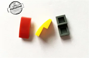 MARUMINE Arc 1 x 2 hračky pre deti stavebné bloky nastaviť kompatibilné MOC Vzdelávacie hračky Klasické tehly mesto urob si sám