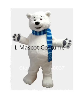 MASKOT Polar Bear maskot kostým vlastné maškarný kostým anime cosplay súpravy maskot tému maškarný karneval kostým