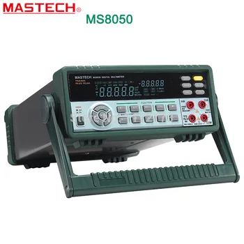 MASTECH MS8050 5 1/2 Digitálny Multimeter 53K Počíta Vysoká Accurayc Lavičke/True RMS so sebou box