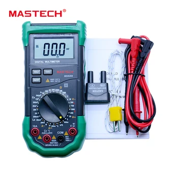 MASTECH MS8269 3 1/2 Digitálny Multimeter LCR Meter AC/DC Napätie, Prúd Odpor Kapacita Teplota tester