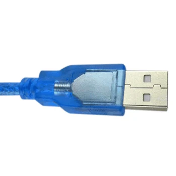 Mayitr 1pc Krátke Modré USB 2.0 Mužov a Žien Rýchlosť Predlžovací Kábel, Adaptér, Kábel 30 CM