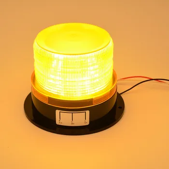 Mayitr Auto Svetlá 12V-24V Auto LED Blikanie Maják Núdzové Výstražné Svetlo Lampy Amber Žiarovky