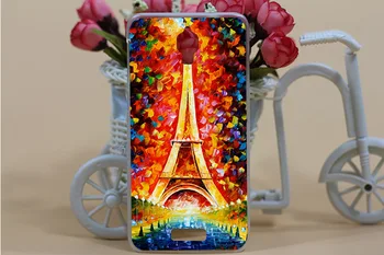 Maľovanie Eiffelova Veža Pre Lenovo S660 prípade ,Nové patternHard PC Phone puzdro Pre Lenovo S660