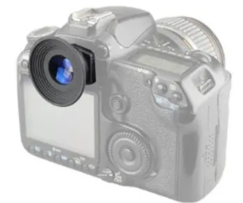 Mcoplus 1.08 x-1.60 x Zoom Okulár Hľadáčika Eyecup Lupa pre Canon 5D Mark ii iii 6D 7D 60D 70 D 450D 550D 600D 650D 700D