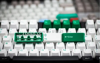 Mechanické klávesnice keycaps Syr, cherry mx OEM 104 keycaps Taihao double shot Žula Dolch keycap OEM multicolor Olivette