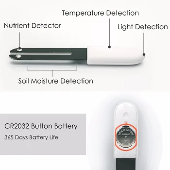 Medzinárodná verzia Pôvodný Xiao Mi Kvet Monitor Rastliny, Pôda, Voda, Svetlo Smart Tester Xiao Flóry Snímač Na Záhrade