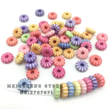 Meideheng Candy farby prúžok kruhu Perličiek Flexibilné Kombinácie Korálky Pre Šperky, Takže deti hračka DIY Plavidlá, Vyšívanie, Príslušenstvo