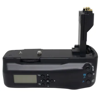 Meike LCD Časovač Battery Grip pre Canon EOS 5D Mark II 5D2 Digitálny Fotoaparát + RC5 Bezdrôtové Infračervené Diaľkové Ovládanie