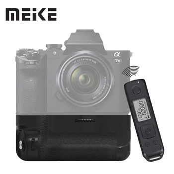 Meike MK-AR7II Vertikálne Battery Grip pre Sony A7II ako Sony VG-C2EM s 2.4 G Bezdrôtové Diaľkové Ovládanie