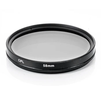 Meking 58mm CPL kruhové Polarizačné Objektív Filter pre Canon, Nikon, Sony DSLR fotoaparát photo studio príslušenstvo