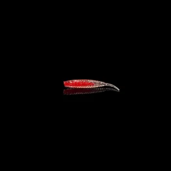 Micro Rybárske Japonsko Červ Swimbait Stávkovanie Hlavu, Mäkké Návnady 24pcs 4cm 0.4 g Shad Lietať Kapor Kremíka Rybárske Lure