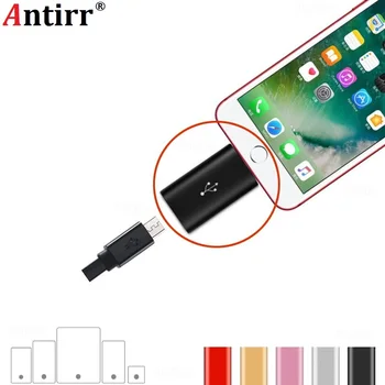 Micro USB kábel Kábel Adaptéra Converter Android Telefón, Konektor na Synchronizáciu Údajov Nabíjačka Pre Apple iPhone 5 5 6 6 7 8 X plus pre ipad, iPod