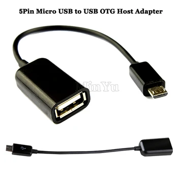 Micro USB OTG Adaptér pre Samsung Galaxy S7 Okraji S7 S6/S6 Okraj pre Galaxy Note 5 4 2 S4 S3 S2 E5, E7 A7 A8 A5 A3 J5 J7 Kartu E