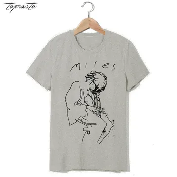 Miles Davis jazz fashion tričko mužov, žien top tee položka Č-RSHSSDX184
