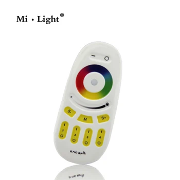 Milight Dotykový Displej RGB RF Diaľkový ovládač Wireless 2.4 G 4 zóny Radič Box Pre RGB LED Pásy Panel Stropné Svietidlá