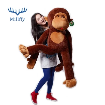 Millffy roztomilý obrie Opice Mäkké Plyšové Hračky 130 cm/ 4.27 Ft,110 cm/80 cm, Narodeniny, valentína darček factroy veľkoobchod