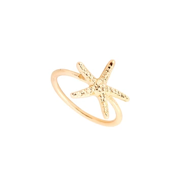 Min 1pc tvar Hviezdice krúžky roztomilý hviezdice krúžok šperky hviezdice prst prsteň JZ095