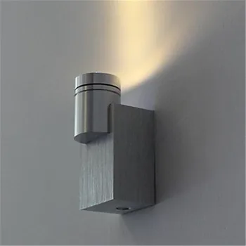 Mini 1W alebo 3w LED Stenové Svetlo Bočné Chodby, Schodisko, Sconce Lampa pre Spálne Chodník Chodby, Obývacia Izba Jedáleň KTV osvetlenie