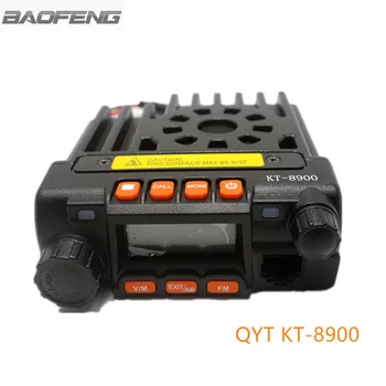 Mini autorádia QYT KT8900 Dual Band Mobilné Rádiostanice Vysielač Walkie Talkie VHF/UHF Pre Auta, Autobus